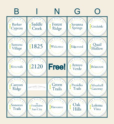 August Culture Club - Game 2 Bingo Card