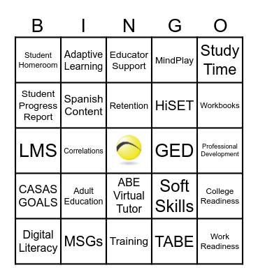 Essential Education Bingo Card