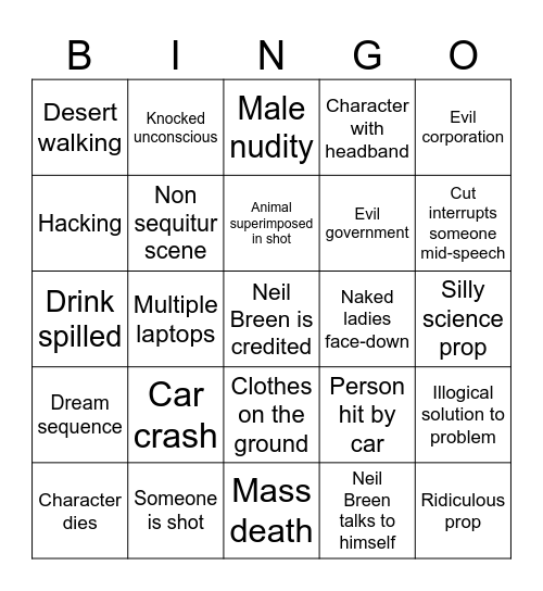 BreenGo Bingo Card