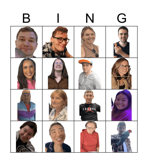 Wedding Bingo Card