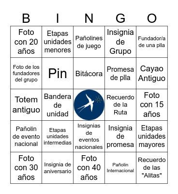 Museo Bingo Card