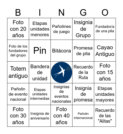 Museo Bingo Card