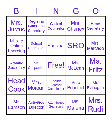 Baker Resources 2024 Bingo Card