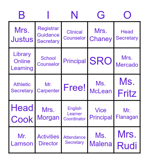 Baker Resources 2024 Bingo Card