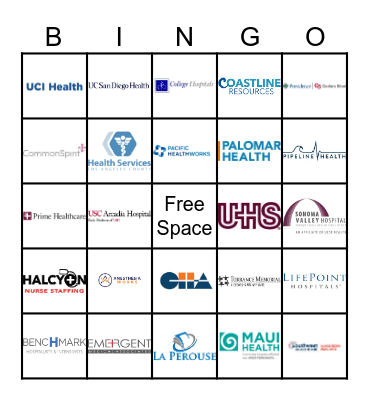 Benchmark Bingo Card