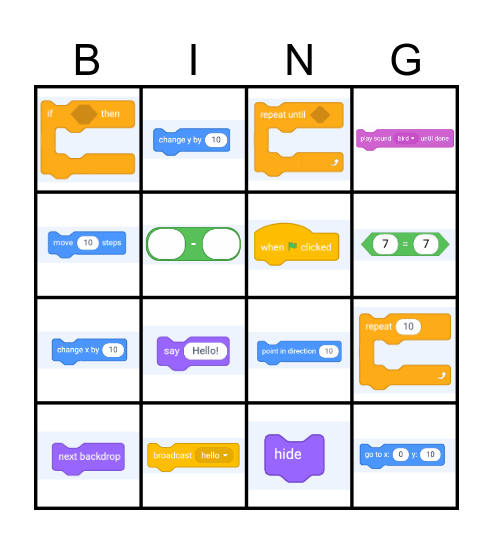 Scratch Bingo Card Bingo Card