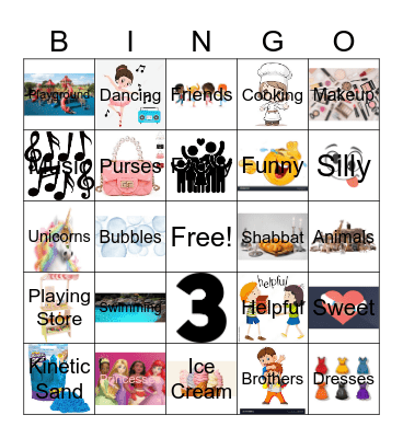 Faye <3 Bingo Card