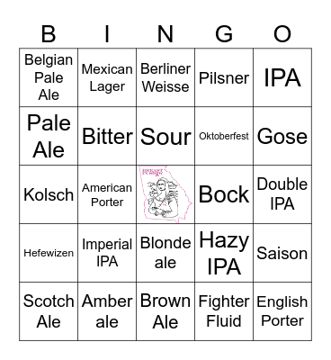 BEER BINGO Card