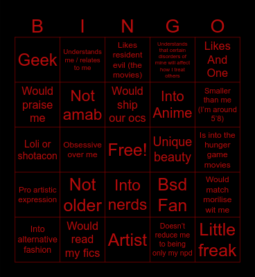 Are you Viktors type ? Bingo Card
