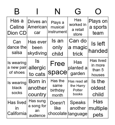 TCU Frog Camp Berlin Bingo Card