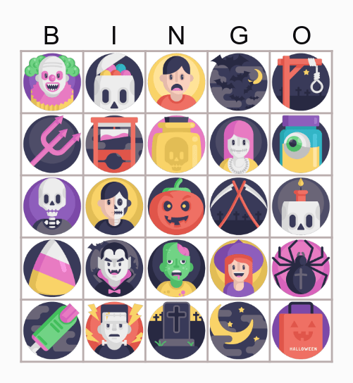 HALLOWEEN BINGO Card
