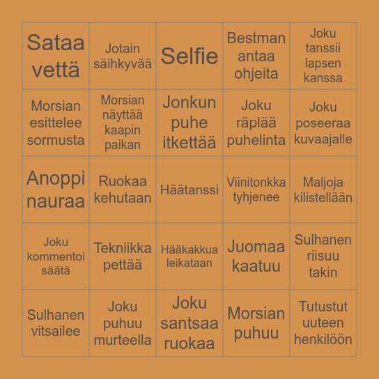 HÄÄBINGO Card