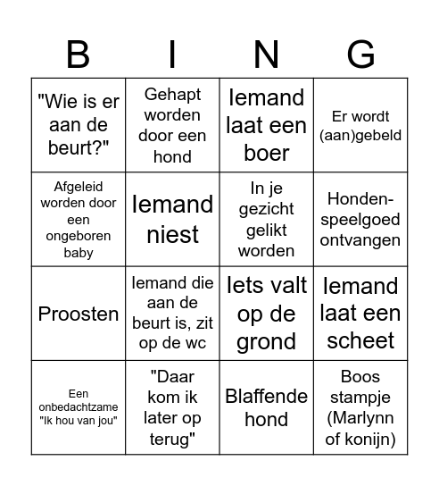 SPIEL 2024 Bingo Card