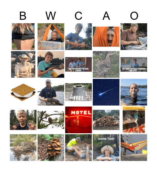 TEDDY Bingo Card