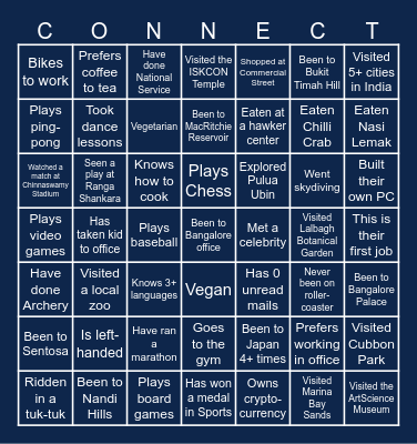 FY25 APAC CD Bingo Card