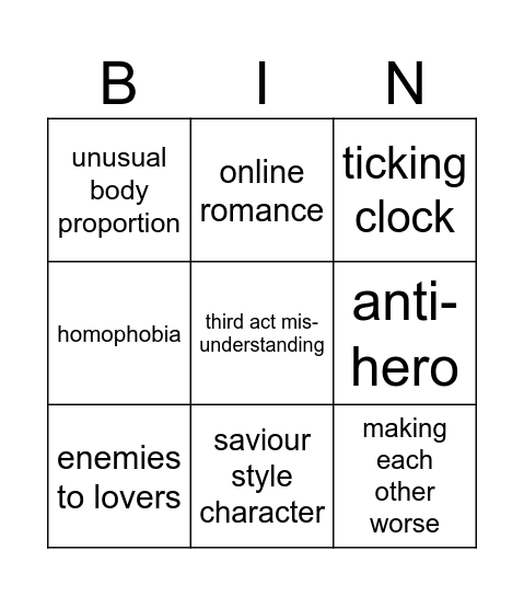 Iam's 23897329 hockey book bingo Card