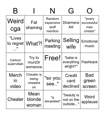 Dhar Mann bingo (kn) Bingo Card