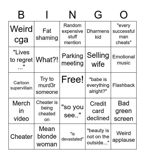 Dhar Mann bingo (kn) Bingo Card