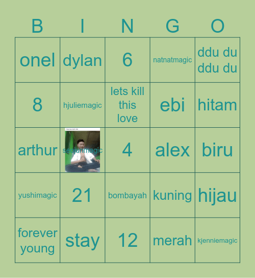 kjenniemagic Bingo Card