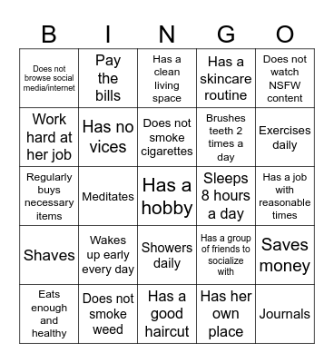 2024 Bingo Card