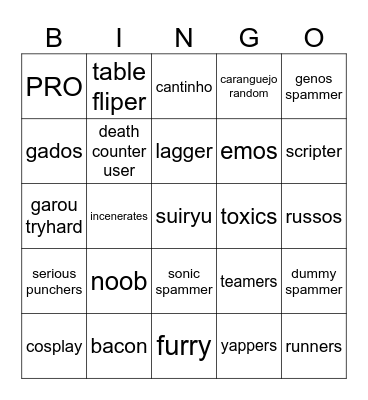 the strongest bingo Card