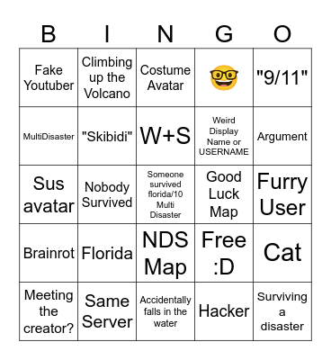 Roblox When the Bingo Card