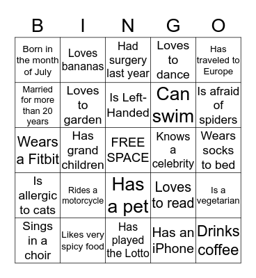 PALMORE-DAVIS FAMILY BINGO Card