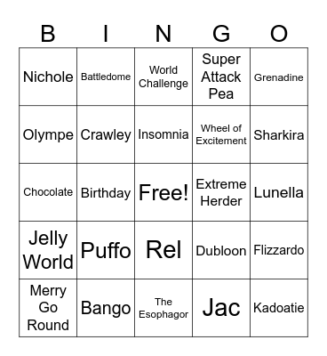 Insomnia Bingo 😴🥱 Bingo Card