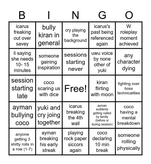 Pearl's Armistice BINGO!!!! Bingo Card