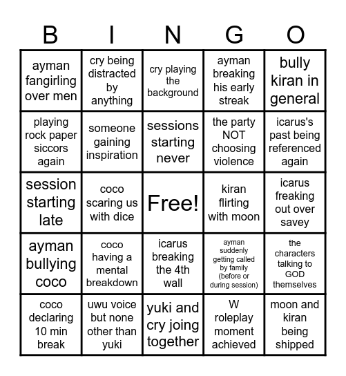 Pearl's Armistice BINGO!!!! Bingo Card