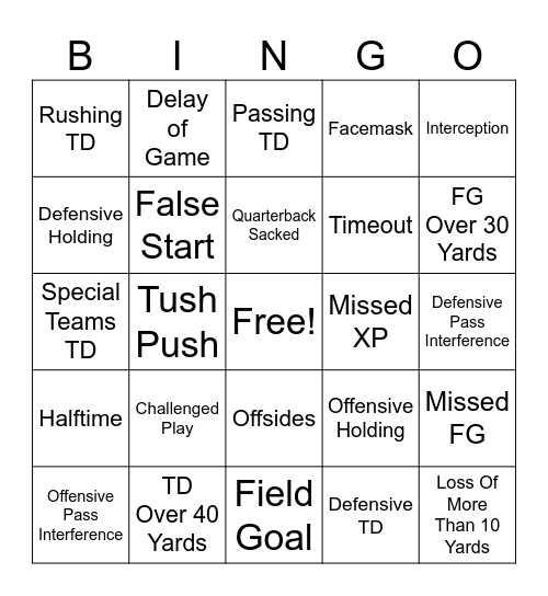 Legion - Vikings Bingo Card