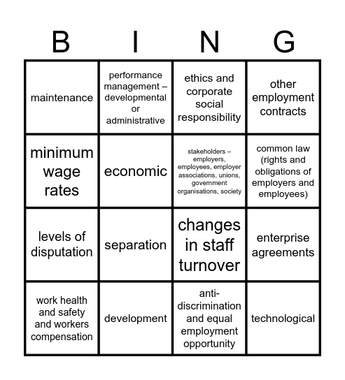 The Amazing Race - Spacca's Edition Bingo Card