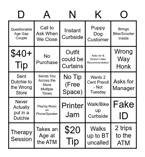 Regatta Bingo V.2.0 Bingo Card