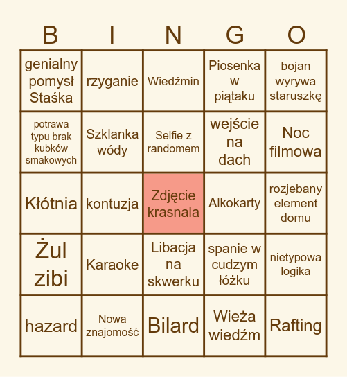 Wrocław 🧙‍♂️⛏️ Bingo Card