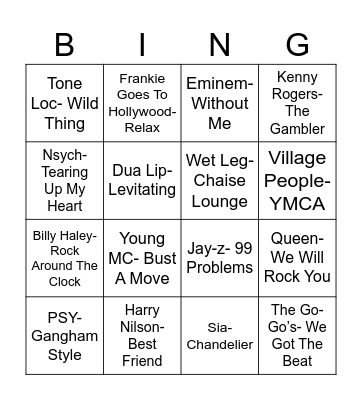 Radio Bingo ABC Coverall Bingo Card