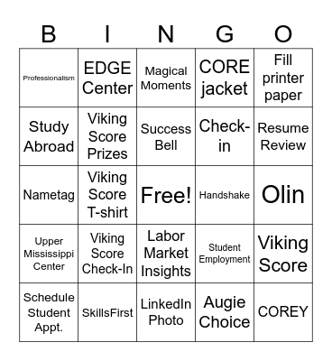 CORE BINGO Card