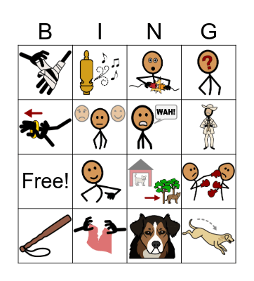 Chapter 2 COTW Bingo Card