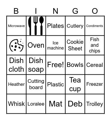 Crestview Bingo Card