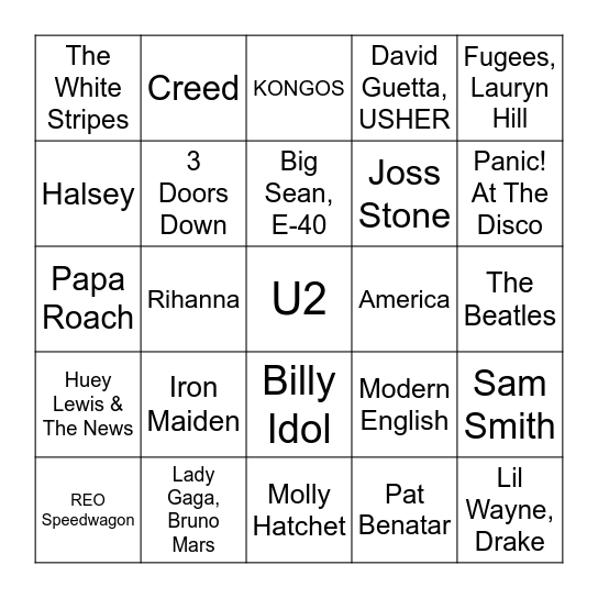 With Bingo Card