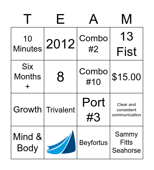 Pirate Pediatrics' Bingo Card