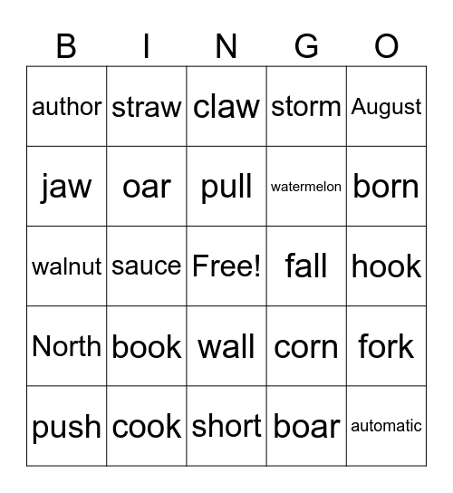 Upper bingo! Bingo Card