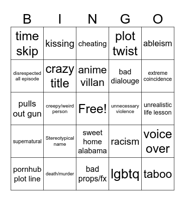 Tomorrow's Teachings Bingo Card