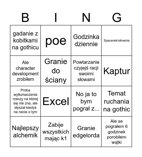 Asti 🧠 Bingo Card