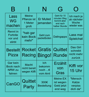 Flo Bingo Card