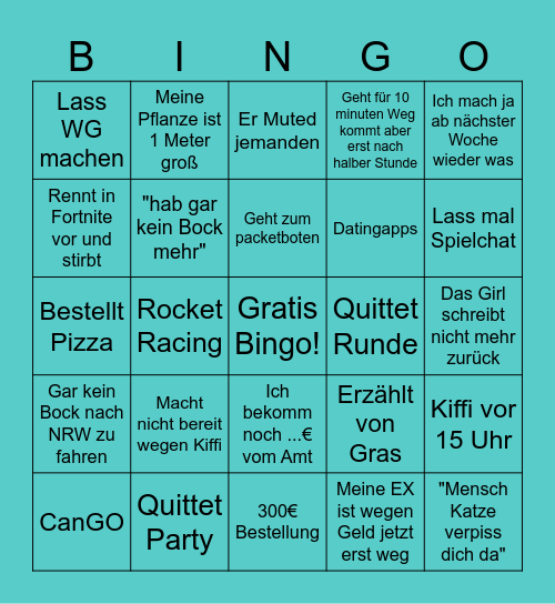 Flo Bingo Card