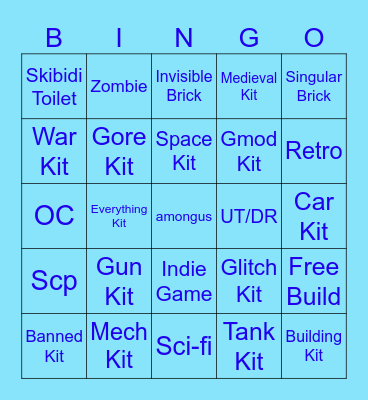 BUILD YOUR BASE AND TROOPS BINGO Card