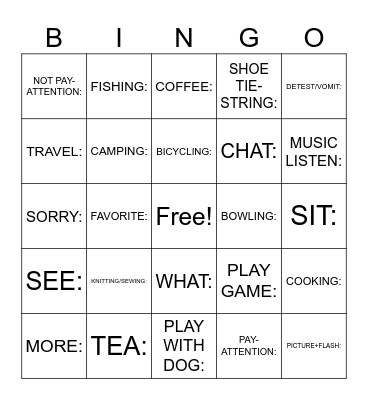 2.6-2.12 Bingo Card