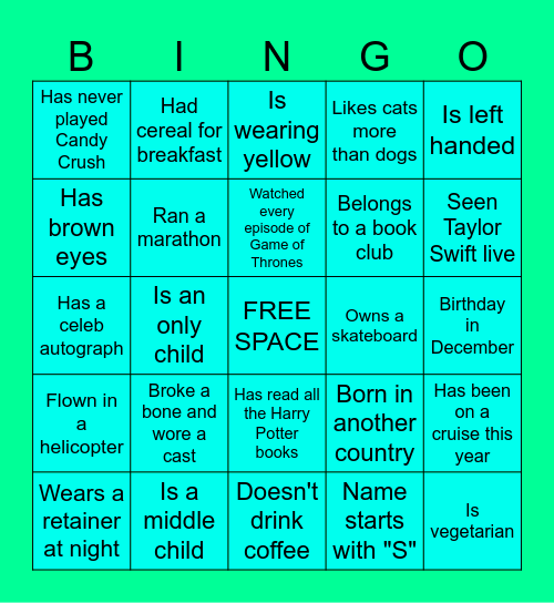 AZInspire 2024 Bingo! Bingo Card