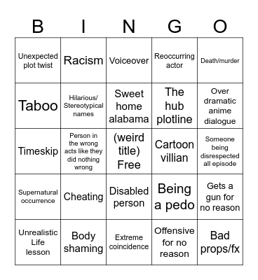 Tomorrow's teaching bingo Card