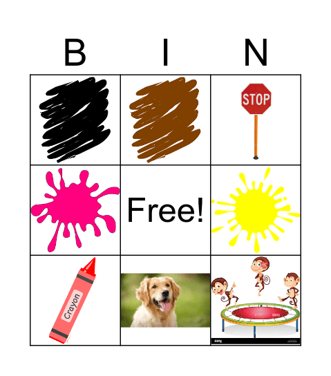 My ASL Stars Review Bingo Card